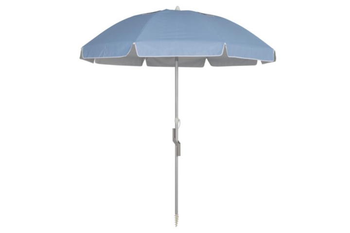 1361726-1 Strandparasol Brafab Soda Ljusblå