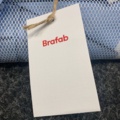 1361738-3 Strandparasol Brafab Soda Ljusblå