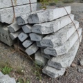 1094474-4 17 pcs Granite kerbstone Radius 10m