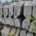 1094475-3 16 granite curb stones RF2 Radius 10m