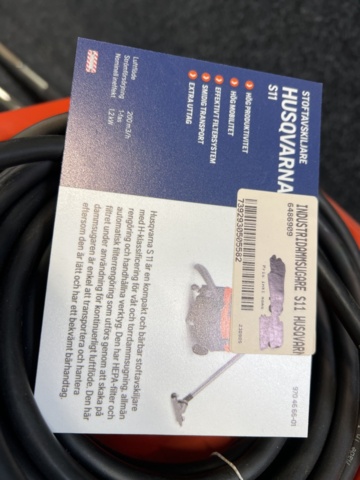 1363715-10 Industrial vacuum cleaner S11 Husqvarna