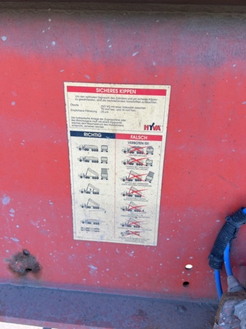 1334238-17 Tipper trailer - M&V Trailer Rac 20-20K -2008