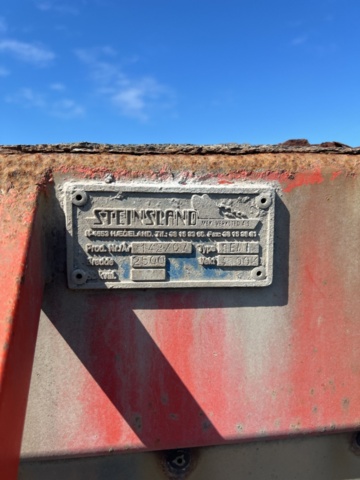 1334238-19 Tipper trailer - M&V Trailer Rac 20-20K -2008