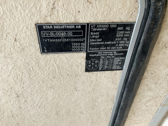 1198479-15 Horse transport Star Trailer XR 3000