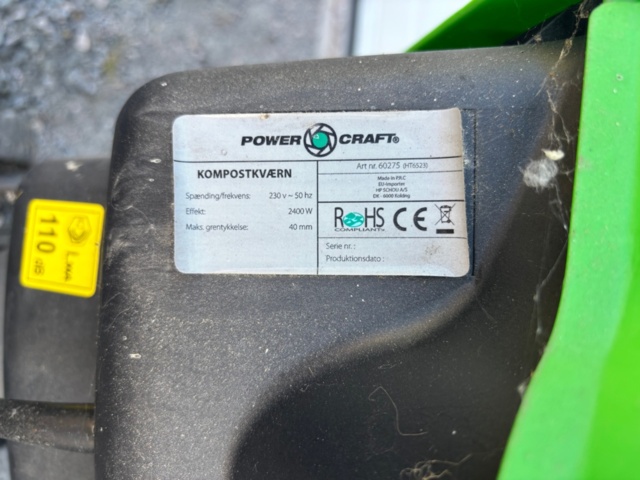 1137776-5 Compost grinder Power Craft