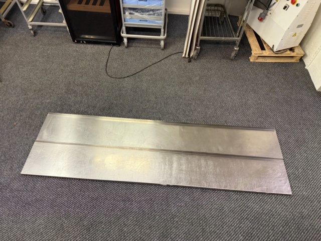 1176371-1 2 st rostfria hyllplan ca 220x30 cm