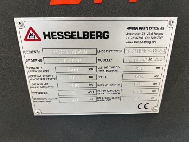 1332735-28 Ledstaplare - Linde L14AP -2023