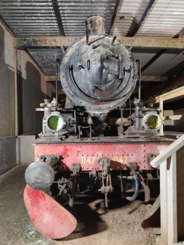 1331410-63 Ånglok B 1147 för avflyttning