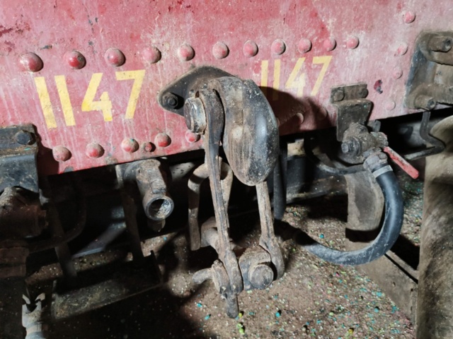 1331410-65 Ånglok B 1147 för avflyttning