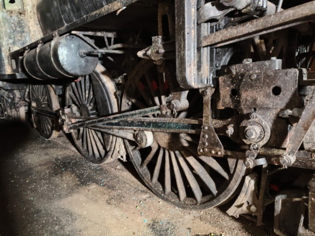 1331410-74 Ånglok B 1147 för avflyttning