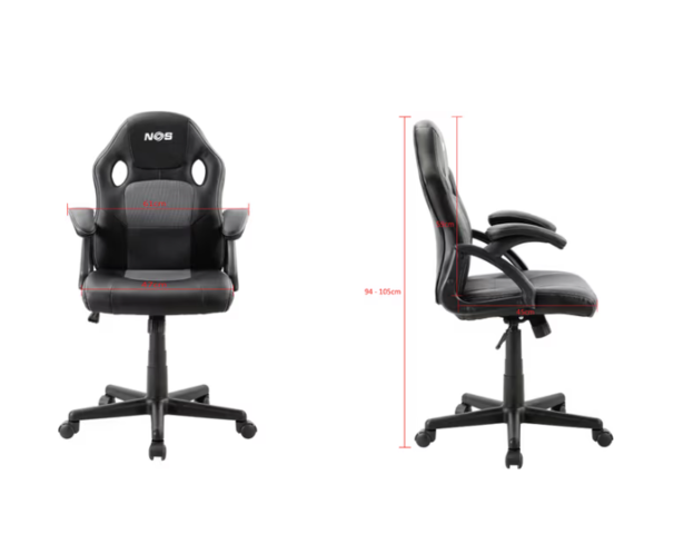 1364342-3 Gamingstol - Nos F-350 junior, svart