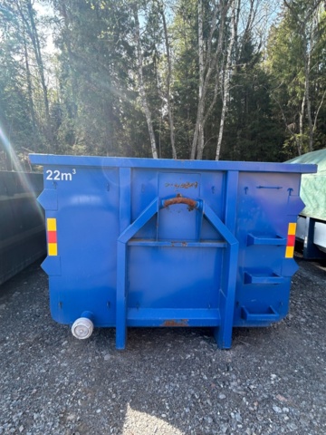 1056729-6 Öppet slamflak 22m3 -2023