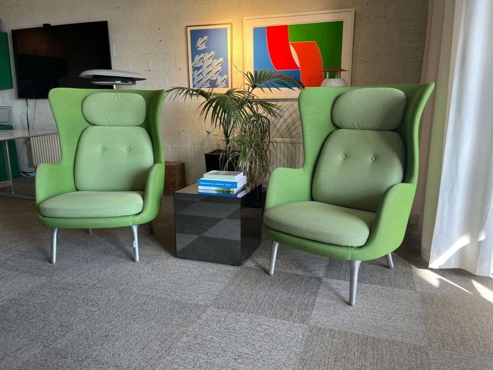 1366164-1 Fåtölj 2 st, Fritz Hansen - RO