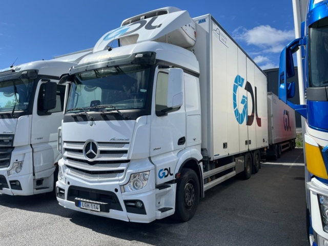 1366580-1 Kylbil - Mercedes-Benz Actros 12.8 PowerShift 3, 510hk -2016