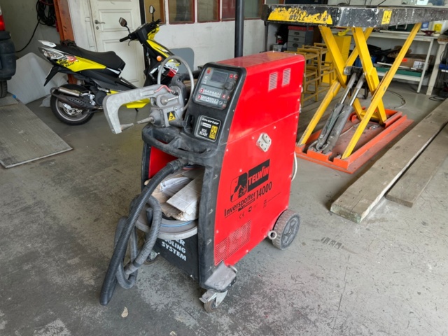 1329942-10 Spot welder Telwin Inverspotter 14000