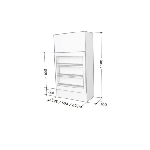 1366343-2 Fan hood Franke FFÖ 336 60 cm white
