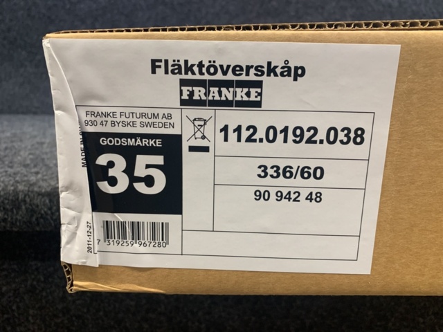 1366343-4 Fan hood Franke FFÖ 336 60 cm white