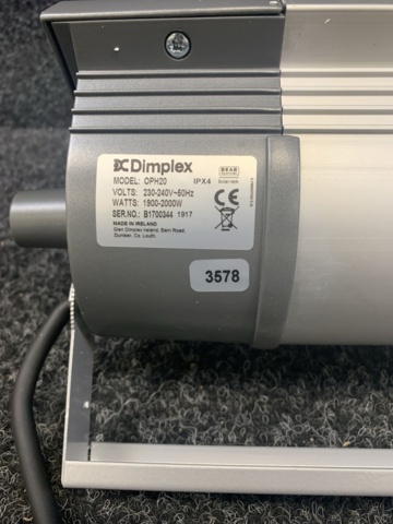 1366349-8 Radiant heater/Infrared heater Dimplex OPH 20