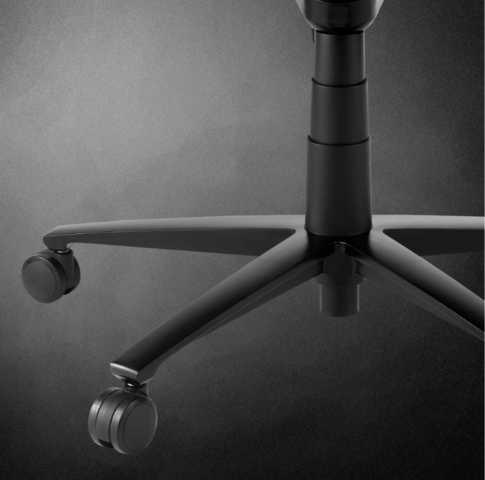 1369001-5 Gaming chair - Zen Saga, leather, adjustable lumbar support and 4D armrests