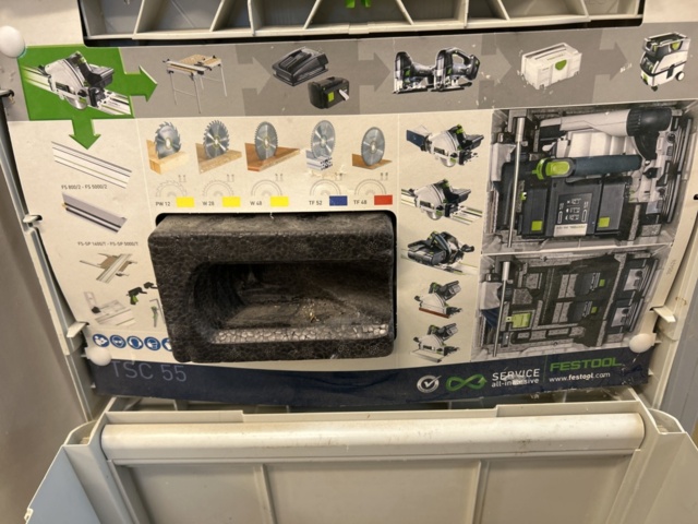 1332752-10 Festool TSC55 REB with ruler