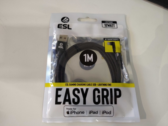 1369165-2 Cable USB to Lightning, 10 pcs - ESL Gaming, 1 meter