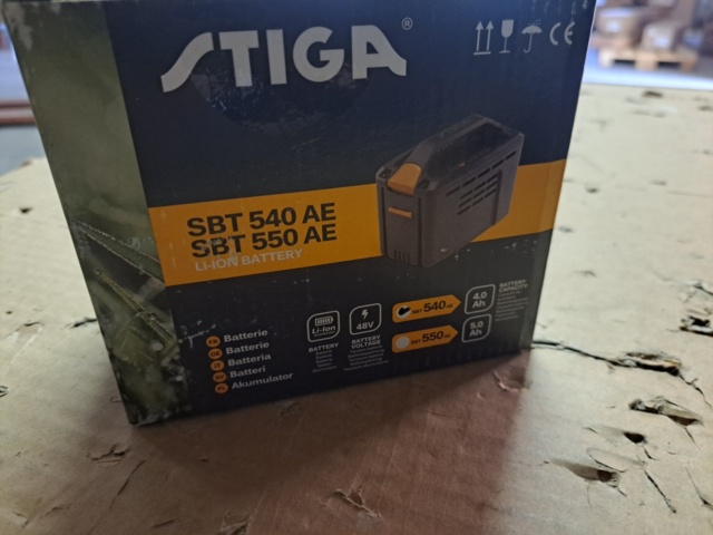 1360525-9 Battery STIGA SBT 540 AE