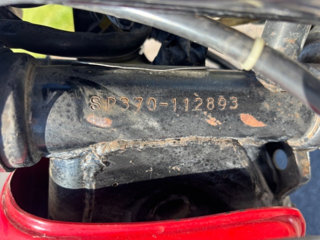 1369323-19 Motorcycle Suzuki SP370 -1979