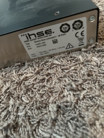 1297315-4 IHSE Draco tera compact – 16 Port