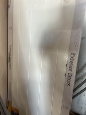 1337486-2 Ytterdörr med karm - RAW Ella 10x21V Vit (Vänsterhängd)