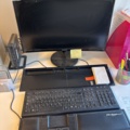 1349295-1 Computer equipment - Samsung monitor, HP PC, keyboard, mouse, UPS and printer