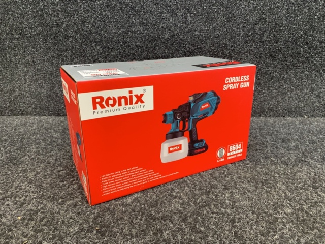 1370601-1 Battery-powered paint sprayer 8604 - Ronix Tools