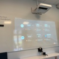1369913-2 Projector Epson EB-1440Ui with whiteboard Lintex
