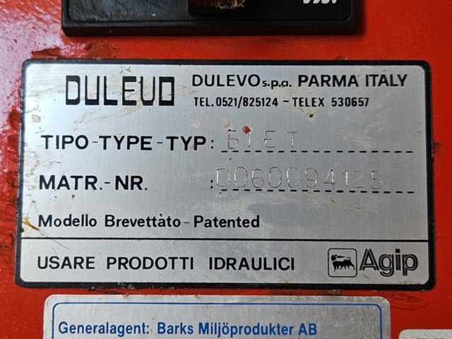 918975-5 Sopmaskin Dulevo 51 ET