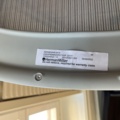 1303717-7 Office chair, Herman Miller 'Aeron'
