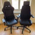 1303719-14 Gaming chair/office chair x2 units - HyperX & BE-GE