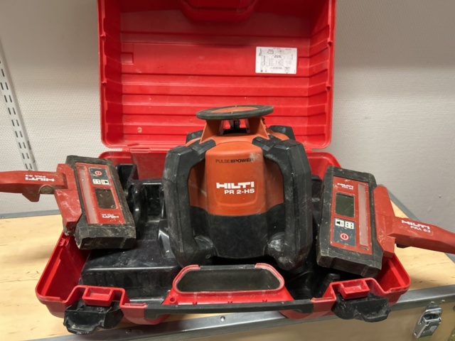1337528-1 Rotating laser with accessories - Hilti PR 2-HS