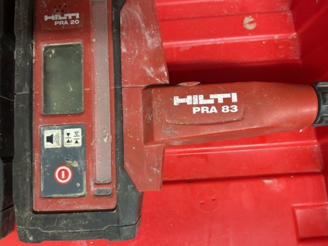 1337528-10 Rotating laser with accessories - Hilti PR 2-HS