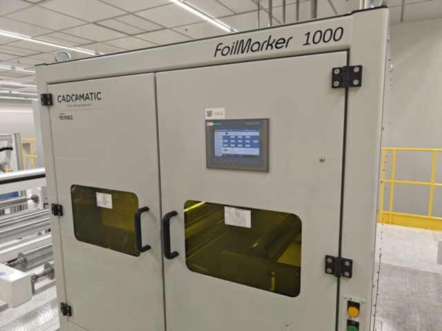 1370579-9 Laser marking systems 6 units with fume extraction filters - Cadcamatic Foilmarker 1000  / DS2