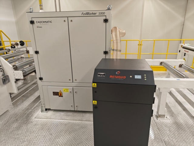 1370579-2 Laser marking systems 6 units with fume extraction filters - Cadcamatic Foilmarker 1000  / DS2