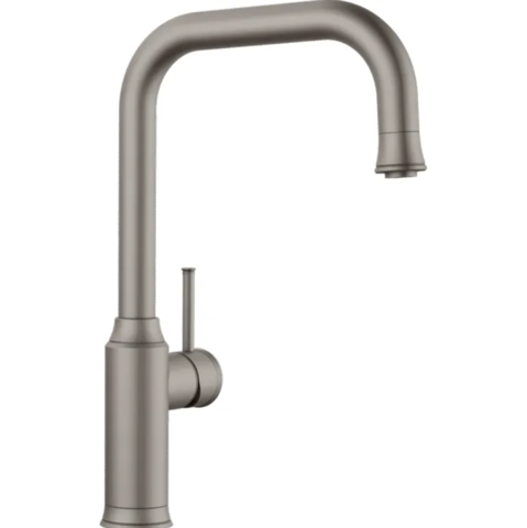 1369385-1 Kitchen faucet - Blanco Livia S, dark oxide, single-lever mixer with hand shower