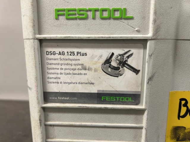 1337603-4 Concrete grinder - Festool DSG-AG 125 Plus