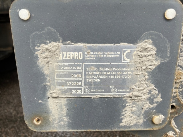 1243979-23 Skåpbil med bakgavellyft - Volvo FH 62 TR, 12.8 6x2 I-Shift, 510hk -2020