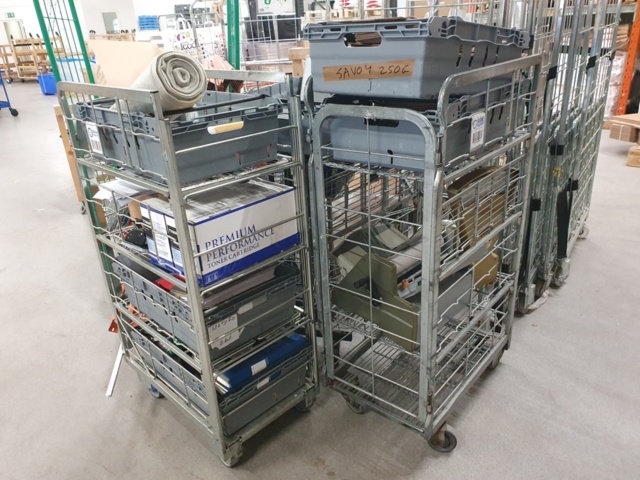 1372308-5 Transportvagnar, förpackningsmaterial, kontors material