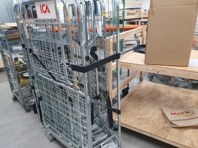 1372308-6 Transportvagnar, förpackningsmaterial, kontors material