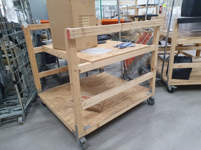 1372308-7 Transportvagnar, förpackningsmaterial, kontors material