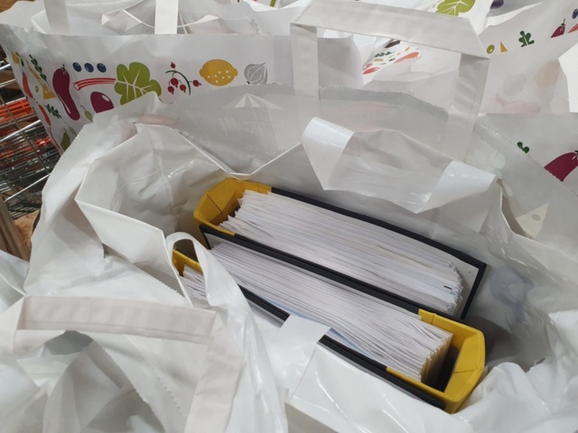 1372308-12 Transportvagnar, förpackningsmaterial, kontors material