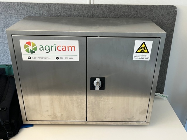 1255154-3 Bakteriekamera för mjölkprov med värmeskåp