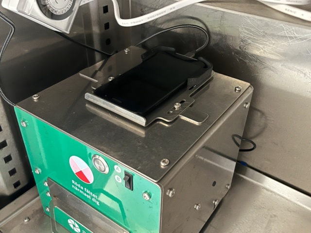 1255154-8 Bakteriekamera för mjölkprov med värmeskåp