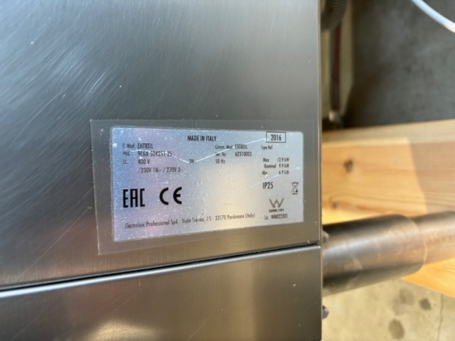 1351651-4 Electrolux hood dishwasher