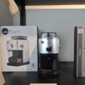 1130694-1 Coffee grinder Wilfa Il Solito CG-110S and milk frother Zack Tazzo